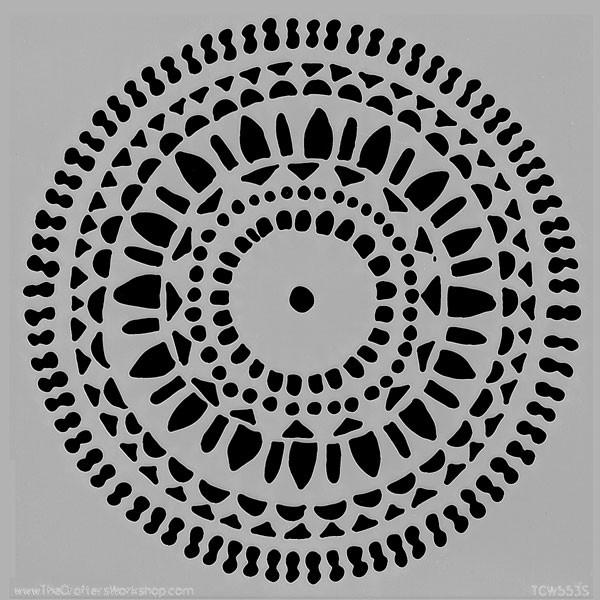 TCW�X�e���V�� �@ 608-5553�@ 6×6�C���`�@�J��Ԃ��g����X�e���V���V�[�g