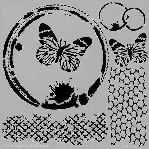 TCW�X�e���V���@ 608-5554 �@ 6×6�C���`�@�J��Ԃ��g����X�e���V���V�[�g