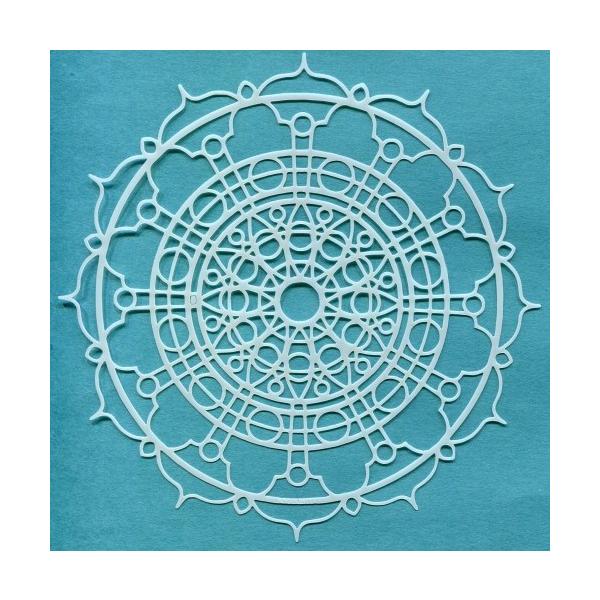 TCWステンシル 　 608-5699 　6×6インチ　繰り返し使えるステンシルシート