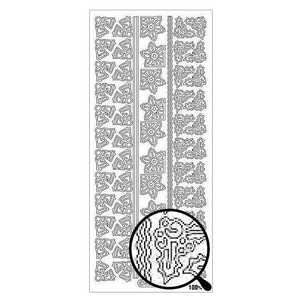 スターフォームステッカー　シルバー　8522S