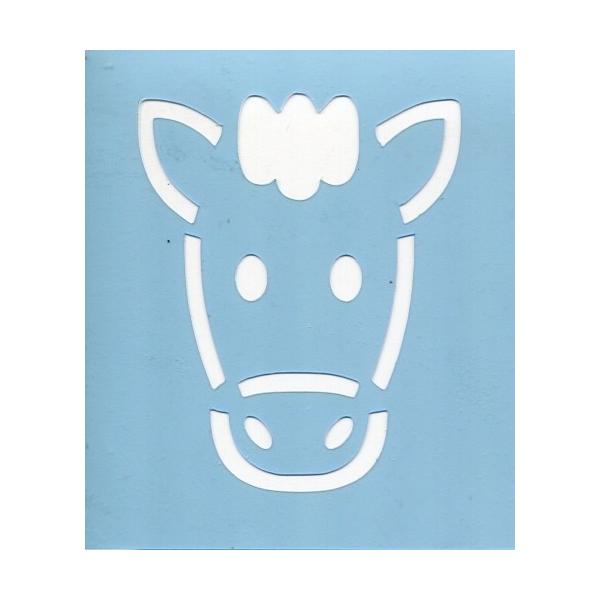 ☆ステンシル部分：横72mm×縦87mm☆0,2mm厚ですので、曲面でも使用できます。☆ペーパーではないので、拭いて何回も使用出来ます。☆使用後はすぐの絵具をふき取ってください。☆半透明ですので合わせやすい。☆材質：ポリプロピレン☆お部屋を...