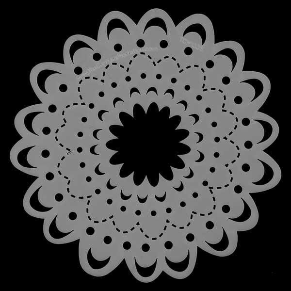 TCW�X�e���V���@608-0133 �@12×12�C���` Dahlia�@�J��Ԃ��g����X�e���V���V�[�g