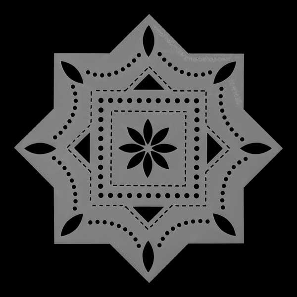 TCW�X�e���V���@608-0142 �@12×12�C���` Lotus�@�J��Ԃ��g����X�e���V���V�[�g