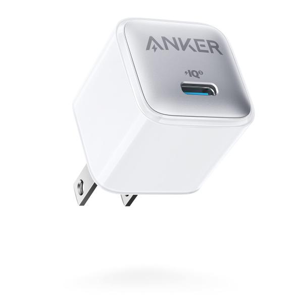 他サイト： Anker Nano Charger 20W USB-C 急速充電器 PSE技術基準適合 PowerIQ 3.0 Gen2搭載 ホワイトの商品画像