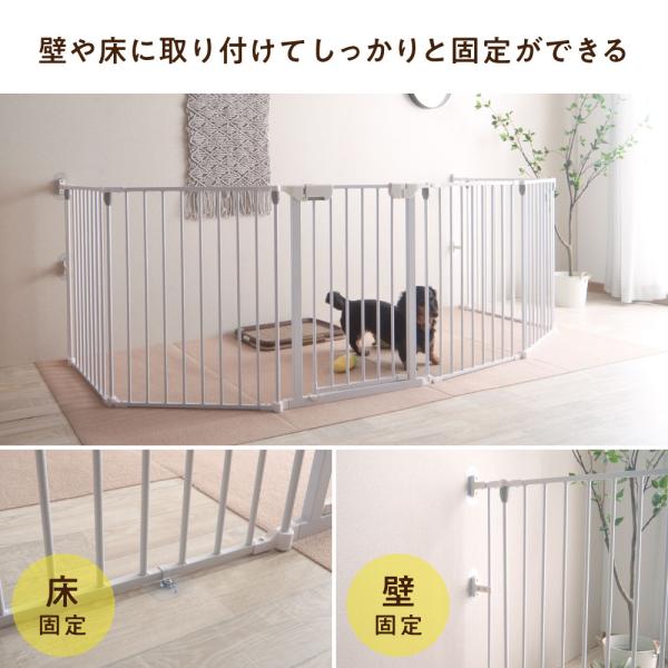 ペット用サークル ドア付 折りたたみ可能 犬 猫 うさぎ フェンス 室