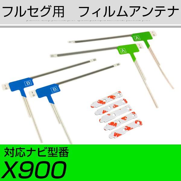 アルパイン X900 フルセグ フィルムアンテナ TVアンテナ 専用テープ