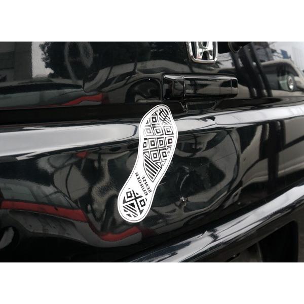 足跡 足型 靴 裏 車 カーステッカー デカール スケートボード かっこいい ガラス 傷 へこみ 足裏 個性 防水ステッカー Buyee 日本代购平台 产品购物网站大全 Buyee一站式代购 Bot Online