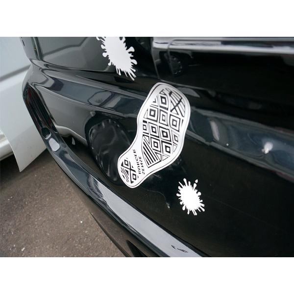 足跡 足型 靴 裏 車 カーステッカー デカール スケートボード かっこいい ガラス 傷 へこみ 足裏 個性 防水ステッカー Buyee 日本代购平台 产品购物网站大全 Buyee一站式代购 Bot Online