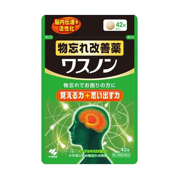 小林製薬 「小林製薬」 物忘れ改善薬 ワスノンパウチ 42錠 「第3 小林製薬 「小林製薬」 物忘れ改善薬 ワスノンパウチ 42錠 「第3