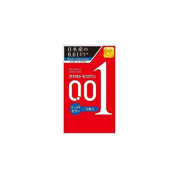 他サイト： 「オカモト」 オカモト ゼロワン たっぷりゼリー 3コ入 (管理医療機器) 「衛生用品」の商品画像