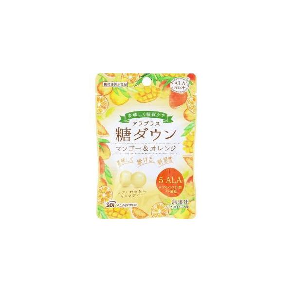 アラプラス 糖ダウン ソフトキャンディー マンゴー&amp;オレンジ 16.5g (1個)