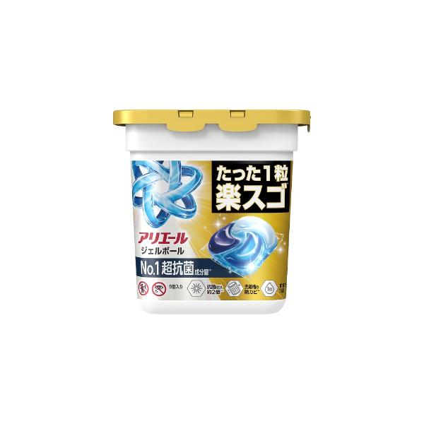 アリエール GELBALL PRO POWER 超抗菌 ・ 洗浄。NEW 完全楽スゴ洗剤４層パワー！