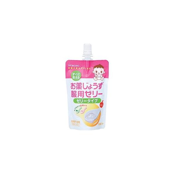 さわやかなりんご風味で、粉薬や錠剤、カプセル剤などのお薬をゼリーが包みこむので、違和感やむせることなく飲むことができます。すぐに使えるゼリータイプです。