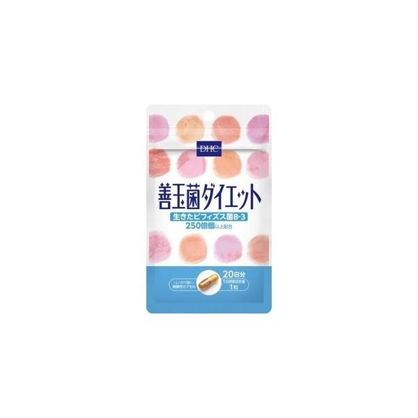 DHC 善玉菌ダイエット 20日分 20粒 「健康食品」 : 薬のファインズ
