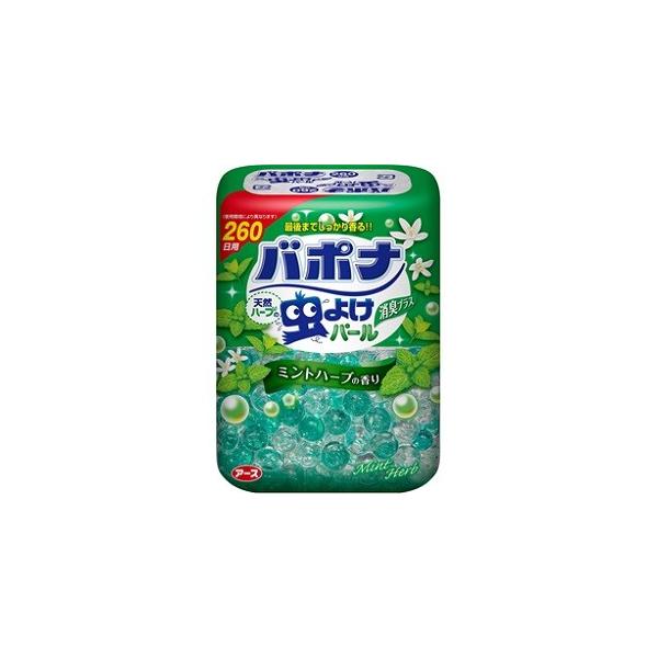 虫が嫌がる天然ハーブ成分配合。玄関やお部屋できらめくパールタイプ。爽やかな香りと天然消臭成分で快適なお部屋をつくります。殺虫成分を含んでいません。ミントハーブの香り。効果持続期間：約260日（使用環境により異なります）