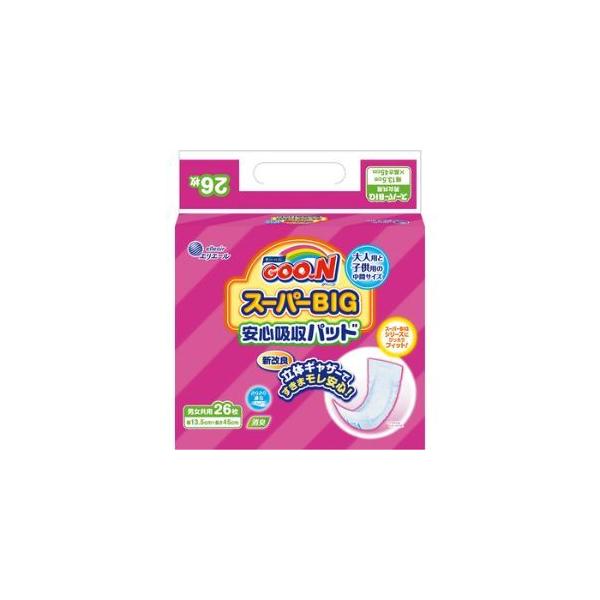 〈医療費控除対象品〉・新改良の立体ギャザーで気になる足まわりのモレも安心！・ズレ止めテープ２ヶ所で、ずれにくい。・スーパーＢＩＧテープ、スーパーＢＩＧパンツにすっぽり収まるサイズで、装着が簡単。・安心の吸収力で、尿をしっかり閉じ込めるので、...