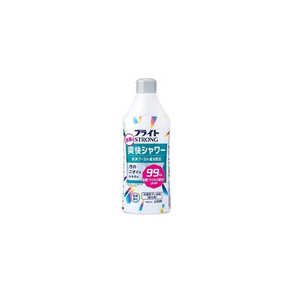 ブライト STRONG爽快シャワー 400ml 8本　ライオンKOBI finespharma_4903301319207