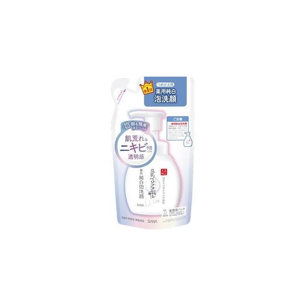 「常盤薬品工業」 サナ なめらか本舗 薬用純白泡洗顔 つめかえ用 180mL 「化粧品」