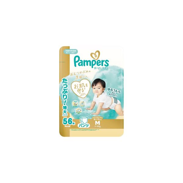 新感覚！ ふわもちの極上肌ざわり 贅沢な素材を使用してどこを触ってもやわらかい。 赤ちゃんのもちもち肌を守ります。ワセリン配合シート 赤ちゃんの肌を包む表面シートをなめらかに。お肌とおむつの摩擦を防ぎます。素早く引き込む吸収力 スッと吸収、...