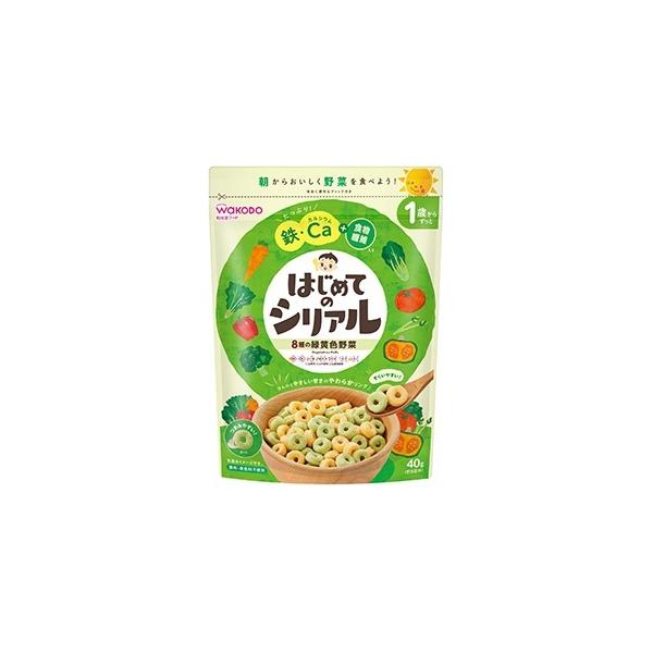 他サイト： 「アサヒ」 和光堂 はじめてのシリアル 8種の緑黄色野菜 40g 「フード・飲料」の商品画像