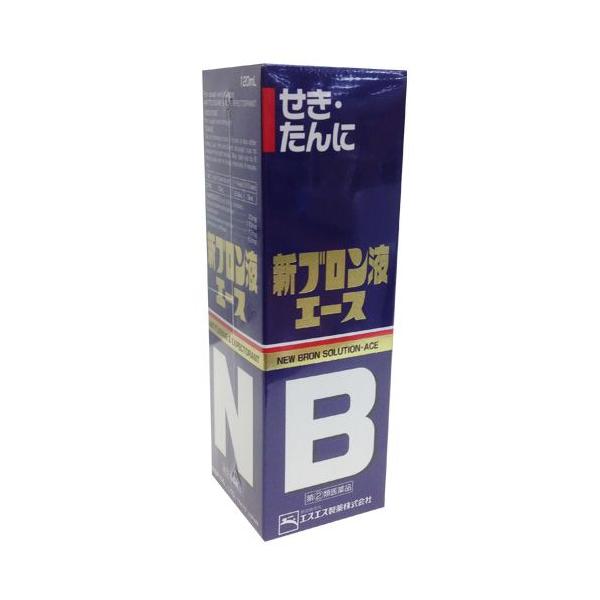 「この商品はお一人様1つまでとさせていただきます」新ブロン液エースは、せきやたんによく効く爽やかな服用感のメントール配合シロップ剤です。せきの中枢に作用してせきをしずめるジヒドロコデインリン酸塩と、気管支筋の緊張をやわらげ呼吸を楽にするグア...