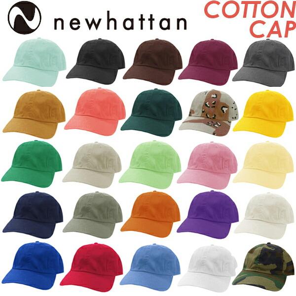 コットンキャップ NEWHATTAN ニューハッタン COTTON CAP 男女兼用