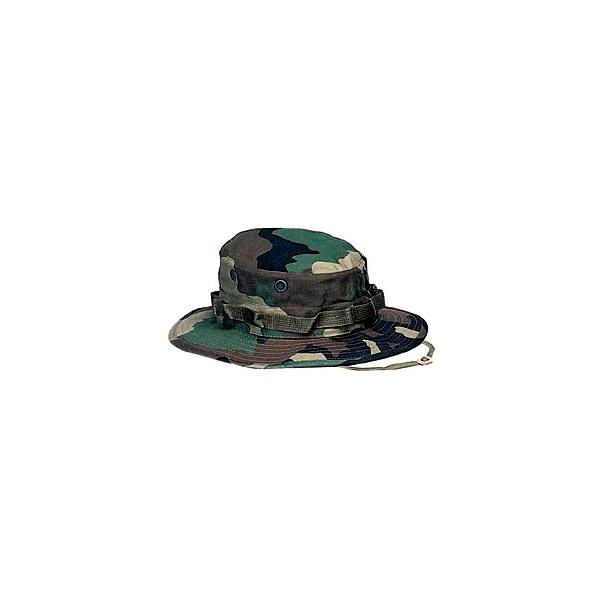 【ROTHCO】ロスコ GI　ブーニーハット【ウッドランドカモフラ】G.I. BOONIE HAT【UVカット・紫外線防止・キャンプ・アウトドア・ミリタリー・サファリハット】