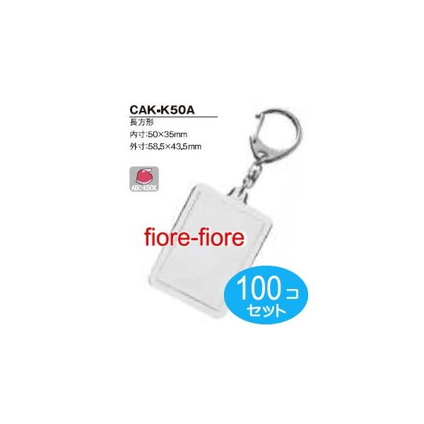 100個セット　ハメパチレギュラータイプ　長方形CAK-K50A　内寸50×35 K50  kk50　P11