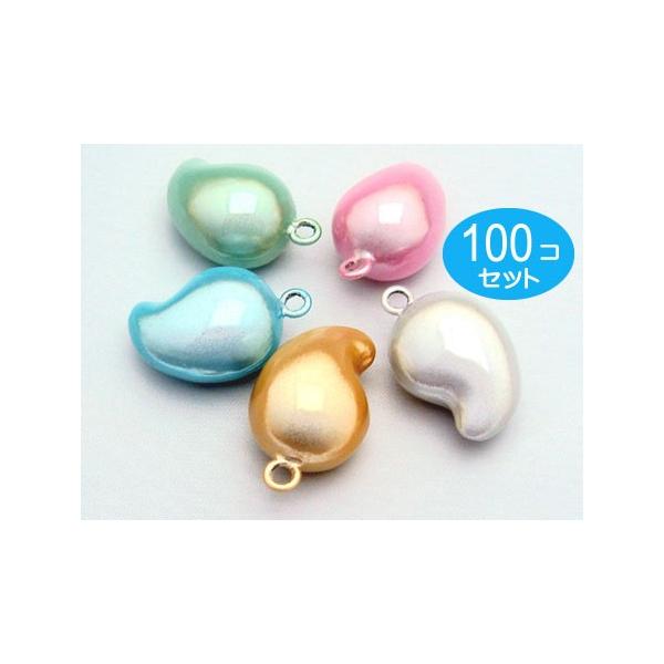 100個セット 勾玉　まがたま 水琴鈴(すいきんすず)　