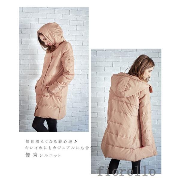 セール ダウンコート 2016 暖かい 冬 ロング丈 新作 ロング フード付き