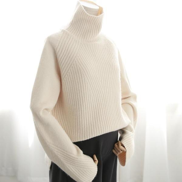 ニット レディース セール 安い タートルネック ゆったり 体型カバー 冬 長袖 タートルニット ベージュ オフホワイト 30代 40代 50代 Top050 キッズアンドレディース Fiorirari 通販 Yahoo ショッピング