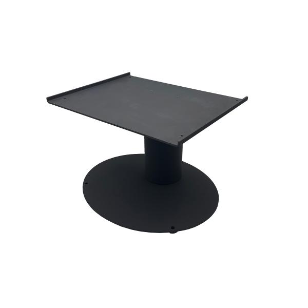 サイズ：w390xh256xd330材質：アルミ塗装：アクリル黒塗装重量：約3kg付属品：皿ネジM5-10/4本、キャップボルトM5x15/4本