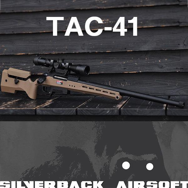 Silverback Airsoft Tac 41 ボルトアクションライフル フラットダークアース 18歳以上用 サバゲー スナイパーライフル ファースト Paypayモール店 通販 Paypayモール