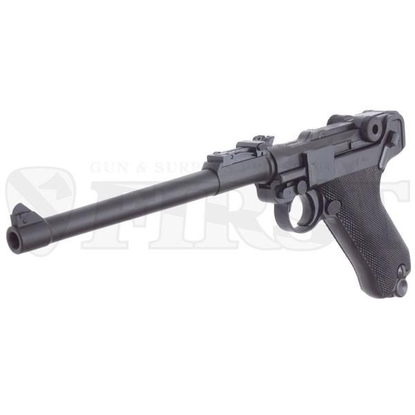 室外 タナカ LUGER P08 8インチ DWM ガスブローバック HW - 通販