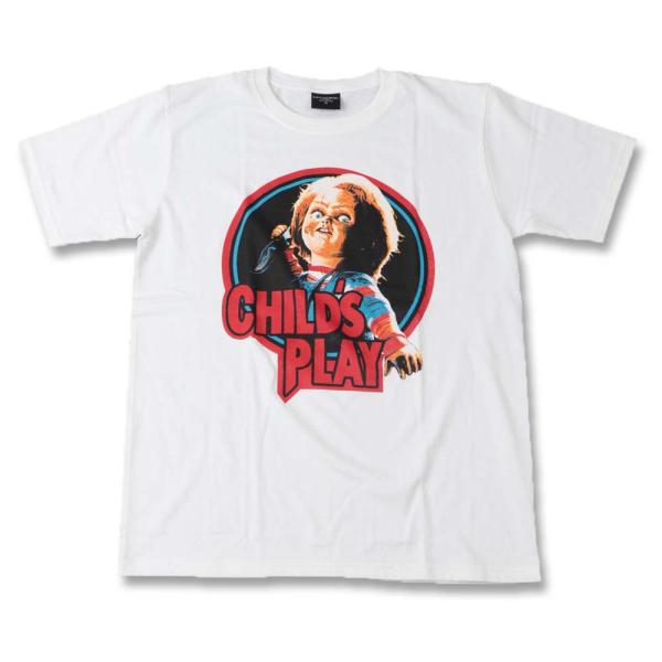 美品✨️チャッキー 両面プリント Tシャツ ポリエステル 速乾 3XL 美品✨️チャッキー 両面プリント Tシャツ ポリエステル 速乾