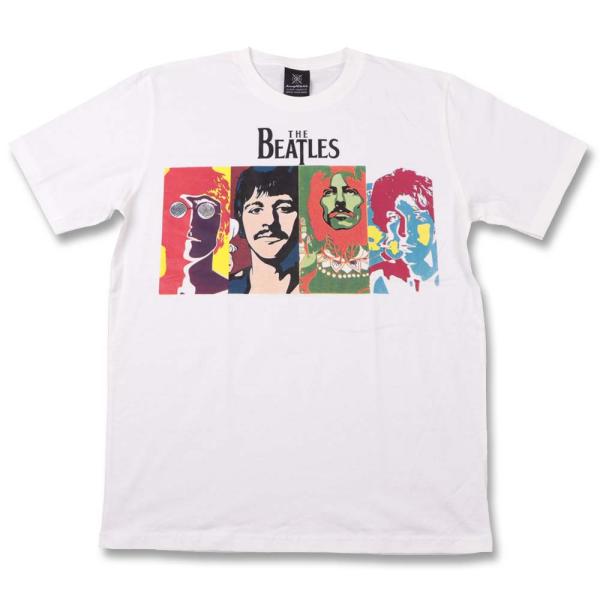 Tシャツ バンドTシャツ ロックTシャツ 半袖 (KR) ビートルズ THE Tシャツ バンドTシャツ ロックTシャツ 半袖 (KR) ビートルズ THE