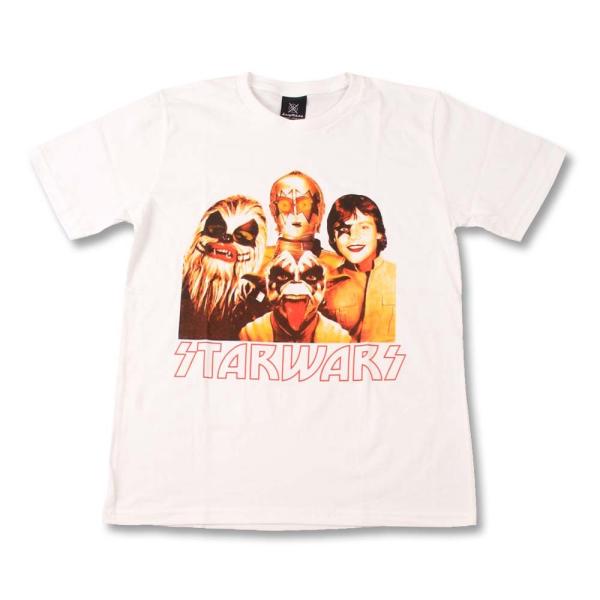 TVc ohTVc bNTVc  (KR) X^[EH[Y STAR WARS(pfB PARODY) 2 WHT S/S  KISS C3PO `[obJetc f