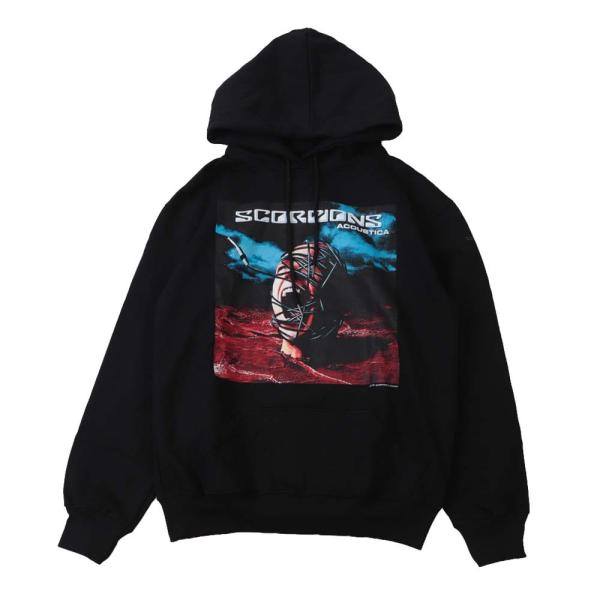 �p�[�J�[ �X�E�F�b�g�p�[�J �o���h ���b�N (AG) �X�R�[�s�I���Y SCORPIONS 1 BLK PARKA ��