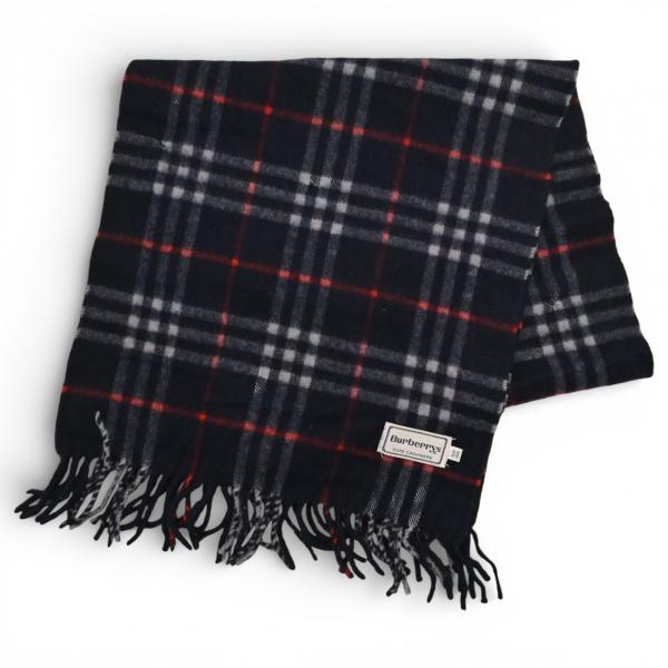 BURBERRY（バーバリー） ノバチェック マフラー カシミヤ100