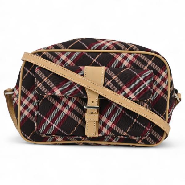 Burberry Bluelabel チェック柄 ボストンバッグ Burberry Bluelabelボストンバッグ