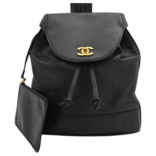 【huwary様】CHANEL　デカココマーク　バックパック CHANEL（シャネル） 【中古】シャネル ココマーク リュックサック
