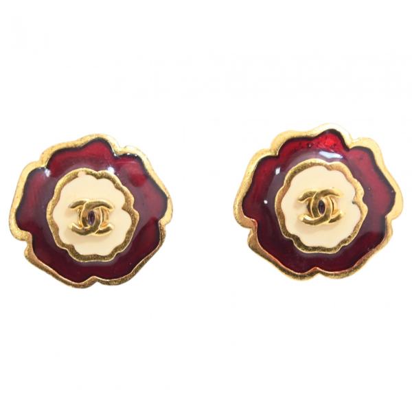 CHANEL（シャネル） 【中古】シャネル ココマーク フラワーモチーフ