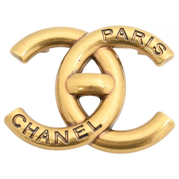 CHANEL（シャネル） 【中古】シャネル ココマーク ロゴ ブローチ B