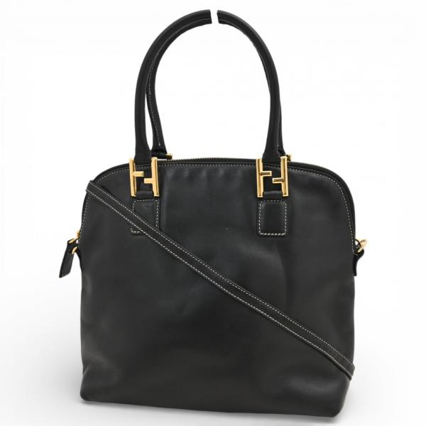 FENDI（フェンディ） 2WAY ショルダーバッグ ハンドバッグ ブラック B