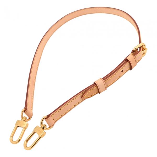 ルイヴィトン　ショルダーストラップ　ヌメ革　ゴールド金具　10段階調節 LOUIS VUITTON（ルイ・ヴィトン） 【中古】ルイヴィトン ヌメ革