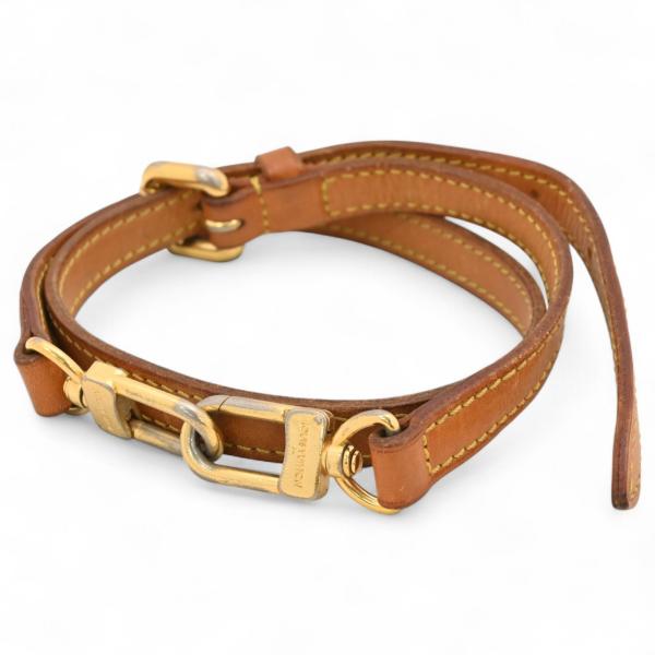 ルイヴィトン ショルダーストラップxヌメ革ネーム セット LOUIS VUITTON 1点限定 ルイヴィトン ショルダーストラップ