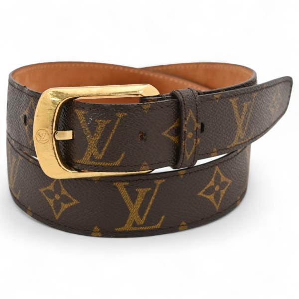 LOUIS VUITTON ベルト・エリプス モノグラム(ゴールドバックル) ルイヴィトン スーパーコピーベルト・エリプス モノグラム