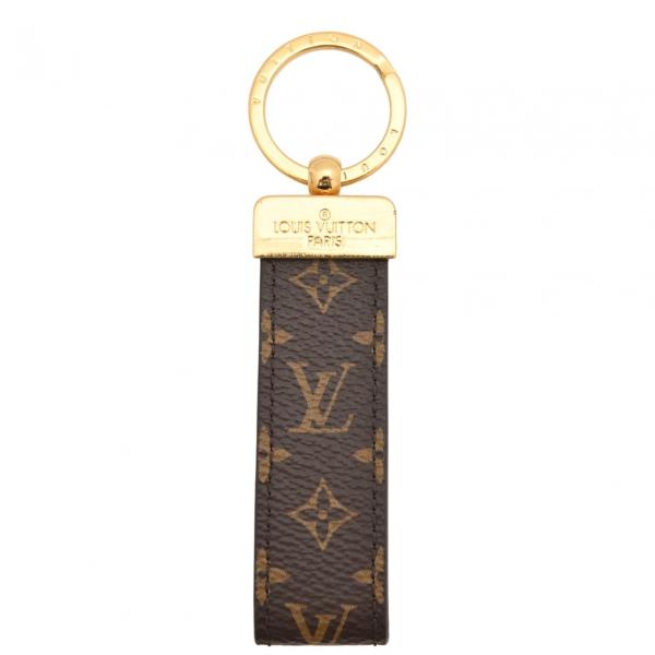 ルイヴィトン ポルトクレ キーホルダー・ドラゴンヌ モノグラム ブラウン 正規品 LOUIS VUITTON（ルイ・ヴィトン） 【中古】ルイヴィトン モノグラム