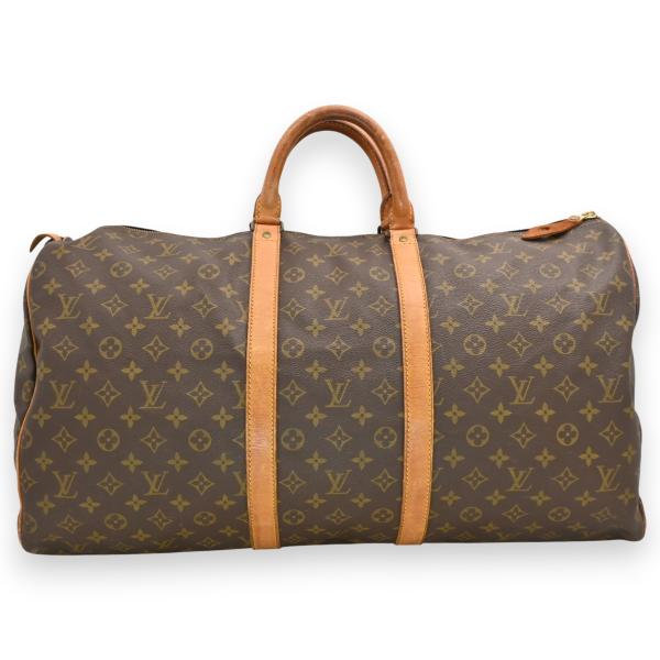 【直営店購入】“旅行にプレゼントに”極美品ルイヴィトン　モノグラム キーポル55 LOUIS VUITTON（ルイ・ヴィトン） モノグラム キーポル55 ボストン