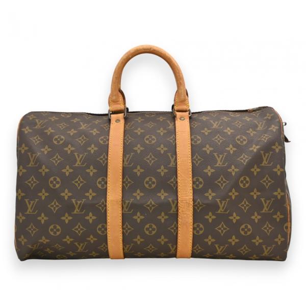 【訳あり】Louis Vuitton ボストンバッグ　キーポル45 モノグラム LouisVuitton ルイヴィトン ボストンバッグ キーポル45